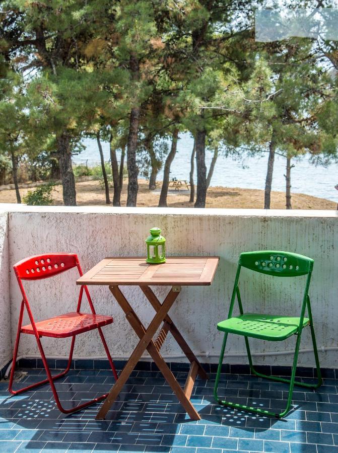Summerday Villa Private Beach نيا إيراكليا المظهر الخارجي الصورة