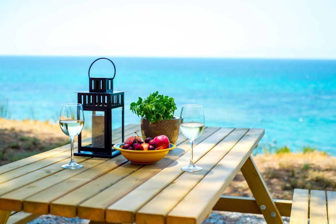 Summerday Villa Private Beach نيا إيراكليا المظهر الخارجي الصورة